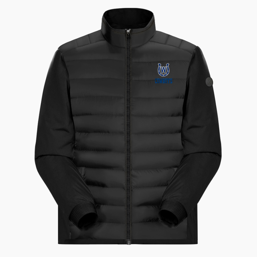 Wyoming Cowboys Cowboys <span class="pdp-name-mascot">Wyoming Cowboys</span> BSN SPORTS Men's Double Layer Full Zip Jacket