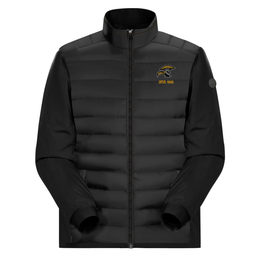 WAUPUN HIGH SCHOOL WARRIORS <span class="pdp-name-mascot">WAUPUN WARRIORS</span> BSN SPORTS Men's Double Layer Full Zip Jacket