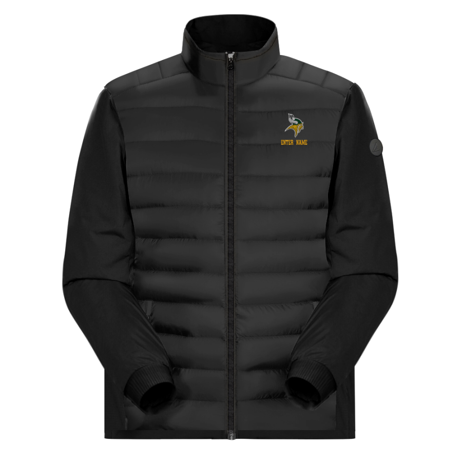 SPRING VALLEY VIKINGS #TheValley <span class="pdp-name-mascot">SPRING VALLEY VIKINGS</span> BSN SPORTS Men's Double Layer Full Zip Jacket