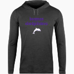 Bergman Dolphins <span class="pdp-name-mascot">Frank V. Bergman Elementary Dolphins</span> BSN SPORTS Men's Lightweight Tee Hoodie Front Thumbnail