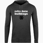 Notre Dame Bulldogs <span class="pdp-name-mascot">Notre Dame Bulldogs</span> BSN SPORTS Men's Lightweight Tee Hoodie Front Thumbnail