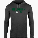 Delphian Dragons <span class="pdp-name-mascot">Delphian Dragons</span> BSN SPORTS Men's Lightweight Tee Hoodie Front Thumbnail