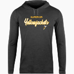 Superior Yellowjackets <span class="pdp-name-mascot">UW Superior Yellowjackets</span> BSN SPORTS Men's Lightweight Tee Hoodie Front Thumbnail