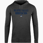 Platte Valley Broncos <span class="pdp-name-mascot">Platte Valley Broncos</span> BSN SPORTS Men's Lightweight Tee Hoodie Front Thumbnail