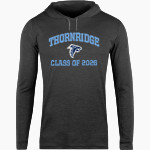 THORNRIDGE HIGH SCHOOL FALCONS <span class="pdp-name-mascot">THORNRIDGE FALCONS</span> BSN SPORTS Men's Lightweight Tee Hoodie Front Thumbnail