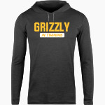 Green Acres Grizzlies <span class="pdp-name-mascot">Green Acres School Grizzlies</span> BSN SPORTS Men's Lightweight Tee Hoodie Front Thumbnail