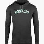 Hockaday School Online Store <span class="pdp-name-mascot">Hockaday</span> BSN SPORTS Men's Lightweight Tee Hoodie Front Thumbnail
