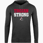 Everett Trojan <span class="pdp-name-mascot">Everett Trojans</span> BSN SPORTS Men's Lightweight Tee Hoodie Front Thumbnail