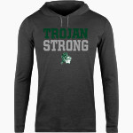 Mount Desert Island Trojans <span class="pdp-name-mascot">Mount Desert Island Trojans</span> BSN SPORTS Men's Lightweight Tee Hoodie Front Thumbnail