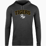 Fort Hays State University Tigers BSN SPORTS Men's Lightweight Tee Hoodie Front Thumbnail