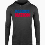 Clarkson-Leigh Patriots <span class="pdp-name-mascot">Clarkson-Leigh Patriots</span> BSN SPORTS Men's Lightweight Tee Hoodie Front Thumbnail