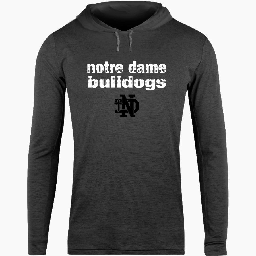 Notre Dame Bulldogs <span class="pdp-name-mascot">Notre Dame Bulldogs</span> BSN SPORTS Men's Lightweight Tee Hoodie