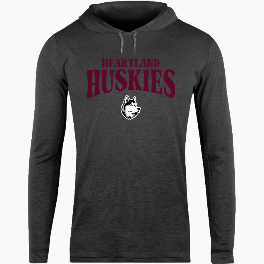 Heartland Huskie <span class="pdp-name-mascot">Heartland Community Schools Huskies</span> BSN SPORTS Men's Lightweight Tee Hoodie