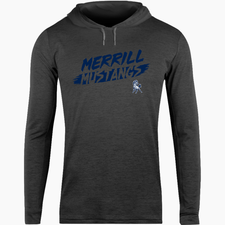 Merrill Mustangs BSN SPORTS Men's Lightweight Tee Hoodie