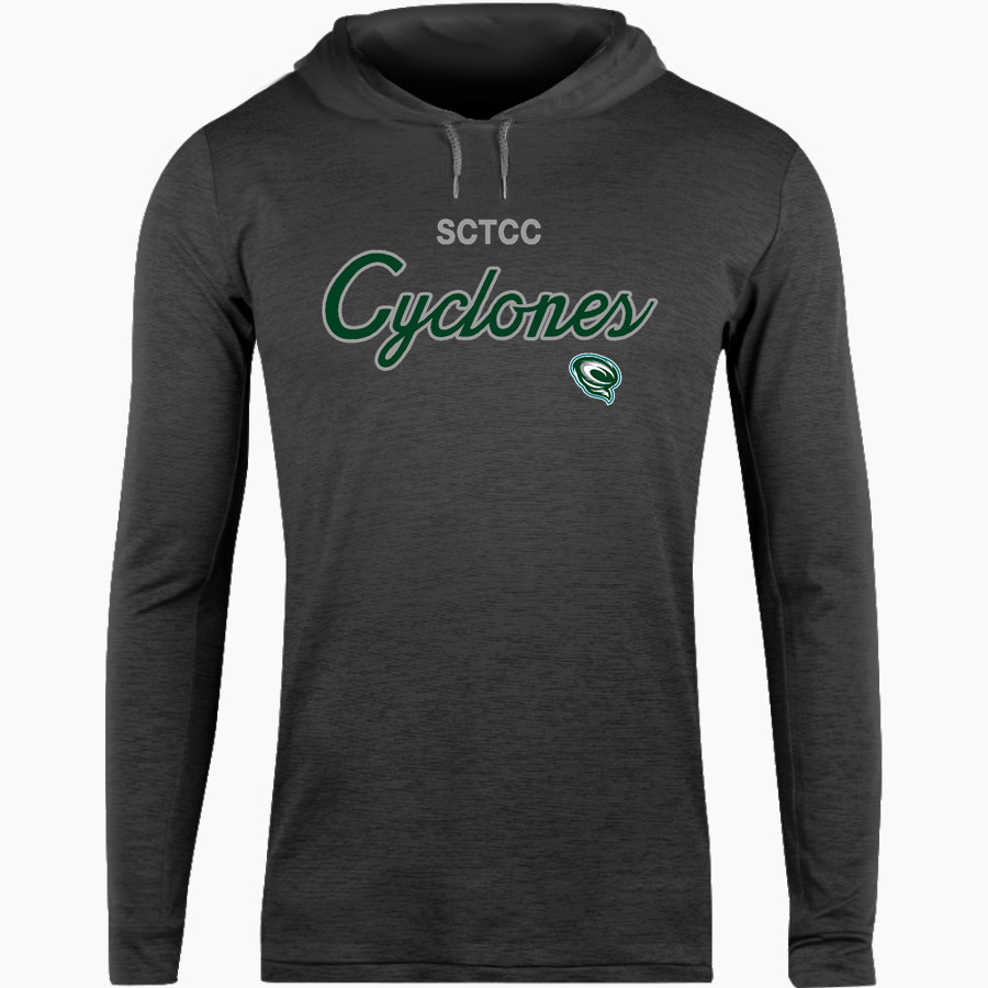 SCTCC Cyclones Online Apparel Store <span class="pdp-name-mascot">St Cloud Cyclones</span> BSN SPORTS Men's Lightweight Tee Hoodie