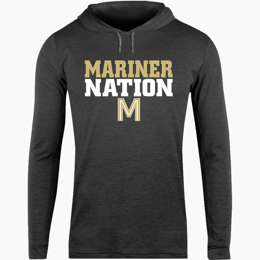 College of Marin Mariners <span class="pdp-name-mascot">College of Marin Mariners</span> BSN SPORTS Men's Lightweight Tee Hoodie