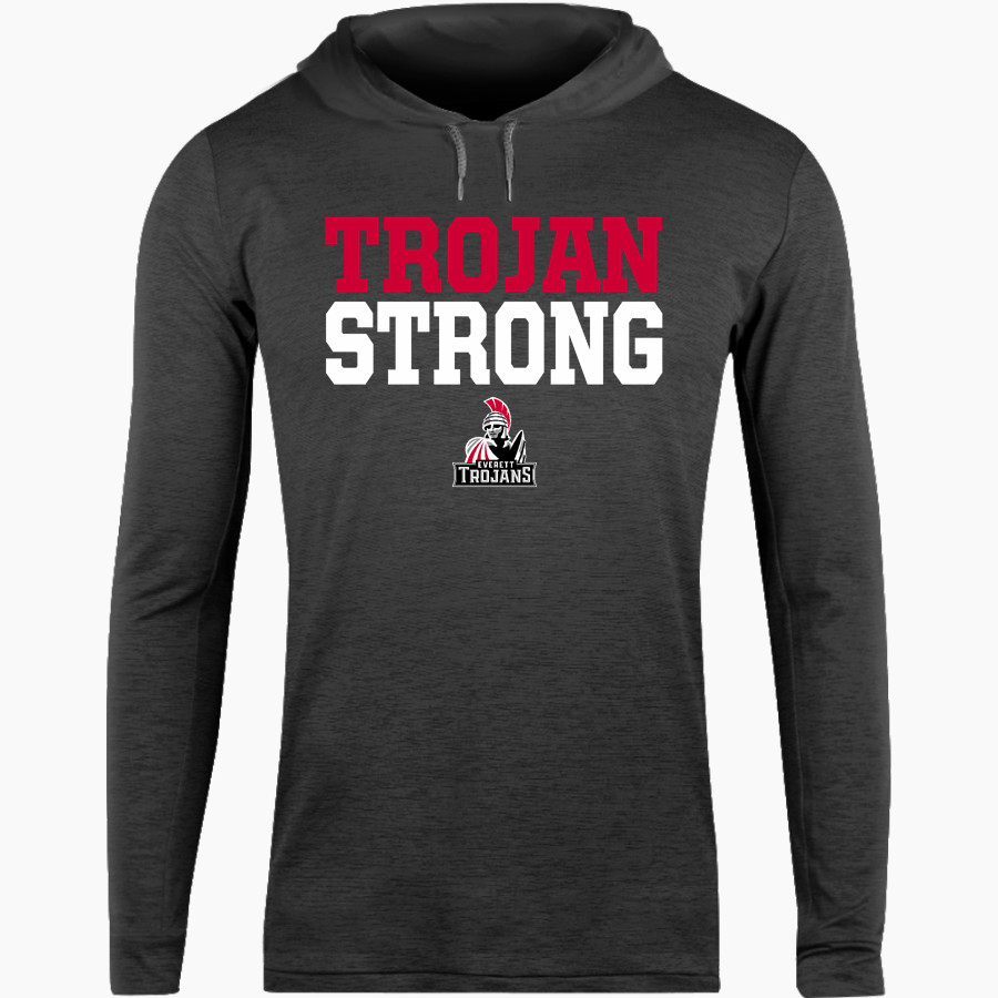 Everett Trojan <span class="pdp-name-mascot">Everett Trojans</span> BSN SPORTS Men's Lightweight Tee Hoodie
