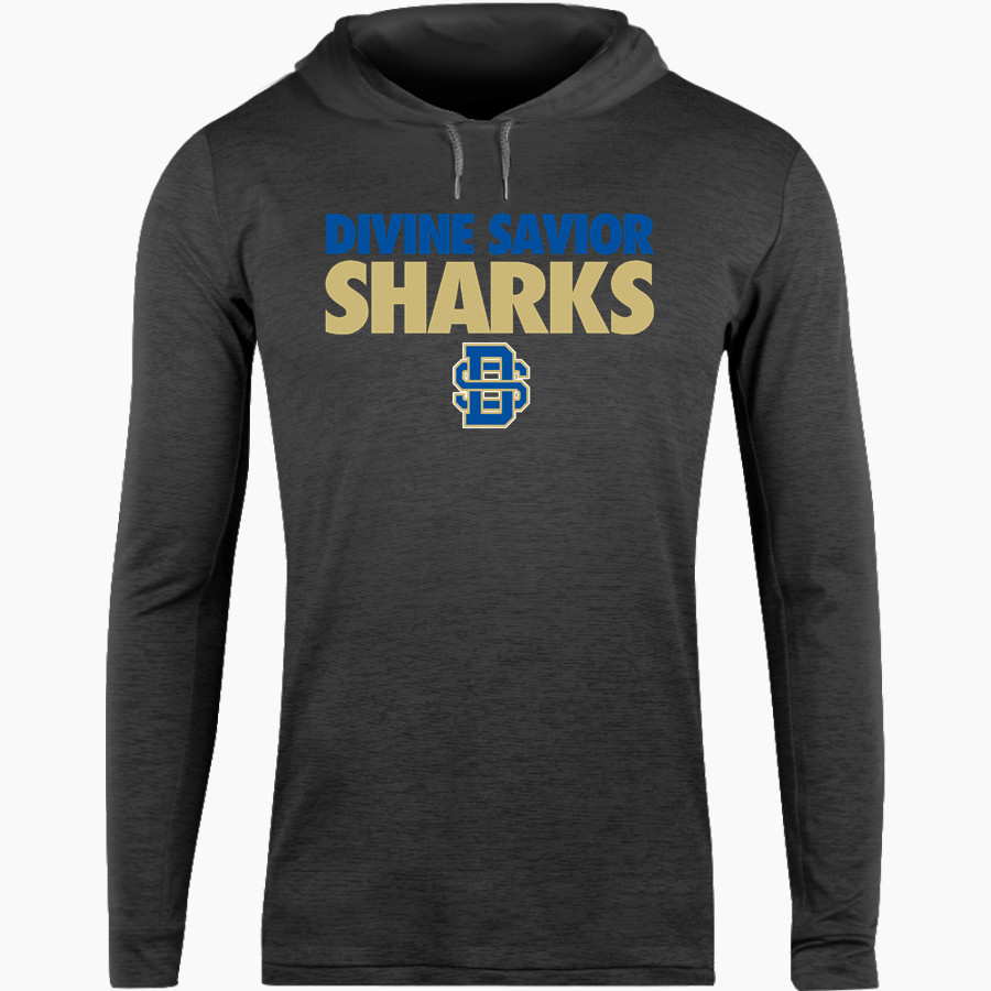 Divine Savior Academy Sharks BSN SPORTS Men's Lightweight Tee Hoodie
