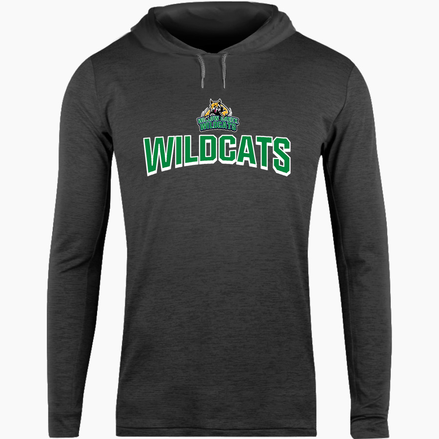 Willow Creek Wildcats BSN SPORTS Men's Lightweight Tee Hoodie