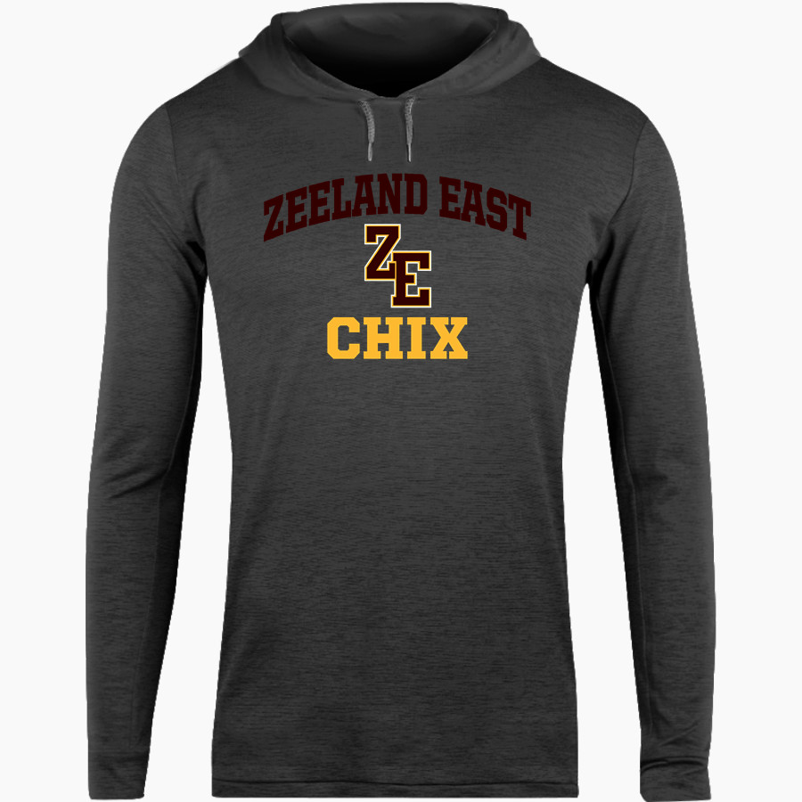 ZEELAND EAST HIGH SCHOOL CHIX <span class="pdp-name-mascot">ZEELAND EAST CHIX</span> BSN SPORTS Men's Lightweight Tee Hoodie