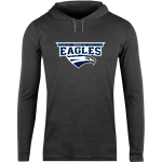 DUBOIS CHRISTIAN SCHOOLS EAGLES <span class="pdp-name-mascot">DUBOIS EAGLES</span> BSN SPORTS Men's Lightweight Tee Hoodie Front Thumbnail