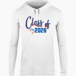 Orange Beach High School Makos BSN SPORTS Men's Lightweight Tee Hoodie Front Thumbnail