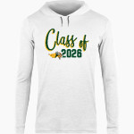 LATTA HIGH SCHOOL VIKINGS BSN SPORTS Men's Lightweight Tee Hoodie Front Thumbnail