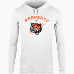 CMIT North Middle Spirit Shop Tigers <span class="pdp-name-mascot">Chesapeake Math & It Pc - Ms Golden Tigers</span> BSN SPORTS Men's Lightweight Tee Hoodie Front Thumbnail