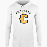 CLINTON HIGH SCHOOL YELLOWJACKETS <span class="pdp-name-mascot">CLINTON YELLOWJACKETS</span> BSN SPORTS Men's Lightweight Tee Hoodie Front Thumbnail