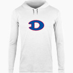 DICKINSON HIGH SCHOOL GATORS <span class="pdp-name-mascot">DICKINSON GATORS</span> BSN SPORTS Men's Lightweight Tee Hoodie Front Thumbnail