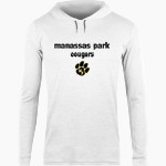 Manassas Park Cougars BSN SPORTS Men's Lightweight Tee Hoodie Front Thumbnail
