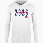 GRASSFIELD HIGH SCHOOL GRIZZLIES <span class="pdp-name-mascot">GRASSFIELD GRIZZLIES</span> BSN SPORTS Men's Lightweight Tee Hoodie Front Thumbnail