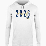 EL SEGUNDO HIGH SCHOOL EAGLES BSN SPORTS Men's Lightweight Tee Hoodie Front Thumbnail