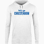Christendom College Online Store <span class="pdp-name-mascot">Christendom College Crusaders</span> BSN SPORTS Men's Lightweight Tee Hoodie Front Thumbnail