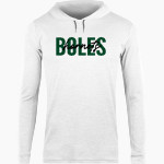 BOLES HIGH SCHOOL HORNETS BSN SPORTS Men's Lightweight Tee Hoodie Front Thumbnail