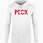 PECK COMMUNITY Pirates <span class="pdp-name-mascot">PECK COMMUNITY SCHOOLS Pirates</span> BSN SPORTS Men's Lightweight Tee Hoodie Front Thumbnail