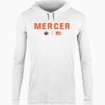 Mercer Tigers <span class="pdp-name-mascot">Mercer Tigers</span> BSN SPORTS Men's Lightweight Tee Hoodie Front Thumbnail