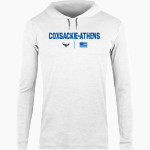Coxsackie-Athens High School Riverhawks official sideline store <span class="pdp-name-mascot">Coxsackie-Athens Riverhawks</span> BSN SPORTS Men's Lightweight Tee Hoodie Front Thumbnail