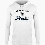 RIVERSIDE PIRATES The Official Online Store BSN SPORTS Men's Lightweight Tee Hoodie Front Thumbnail