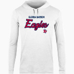 GLENDA DAWSON HIGH SCHOOL EAGLES BSN SPORTS Men's Lightweight Tee Hoodie Front Thumbnail