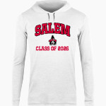 SALEM HIGH SCHOOL WITCHES <span class="pdp-name-mascot">SALEM WITCHES</span> BSN SPORTS Men's Lightweight Tee Hoodie Front Thumbnail