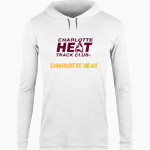 Charlotte Heat Track Club <span class="pdp-name-mascot">Charlotte Heat Track Club</span> BSN SPORTS Men's Lightweight Tee Hoodie Front Thumbnail