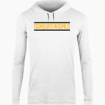 CABRILLO HIGH SCHOOL CONQUISTADORES BSN SPORTS Men's Lightweight Tee Hoodie Front Thumbnail