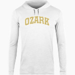 OZARK HIGH SCHOOL HILLBILLIES <span class="pdp-name-mascot">OZARK HILLBILLIES</span> BSN SPORTS Men's Lightweight Tee Hoodie Front Thumbnail