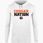 Comstock Cougars <span class="pdp-name-mascot">Comstock Cougars</span> BSN SPORTS Men's Lightweight Tee Hoodie Front Thumbnail