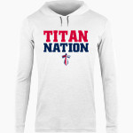 CENTENNIAL HIGH SCHOOL TITANS <span class="pdp-name-mascot">CENTENNIAL TITANS</span> BSN SPORTS Men's Lightweight Tee Hoodie Front Thumbnail