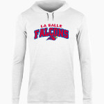 LA SALLE CATHOLIC COLLEGE PREP FALCONS <span class="pdp-name-mascot">LA SALLE FALCONS</span> BSN SPORTS Men's Lightweight Tee Hoodie Front Thumbnail