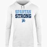 OLYMPIA HIGH SCHOOL SPARTANS <span class="pdp-name-mascot">OLYMPIA SPARTANS</span> BSN SPORTS Men's Lightweight Tee Hoodie Front Thumbnail