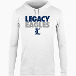 Legacy Eagles BSN SPORTS Men's Lightweight Tee Hoodie Front Thumbnail