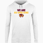 Au Gres-Sims HIGH SCHOOL WOLVERINES <span class="pdp-name-mascot">AU GRES - SIMS WOLVERINES</span> BSN SPORTS Men's Lightweight Tee Hoodie Front Thumbnail